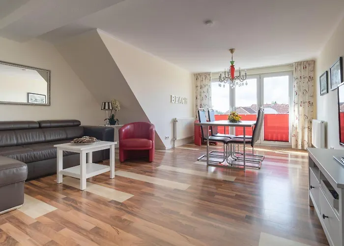 Haus Godewind 14 Mit Strandkorb 아파트 *